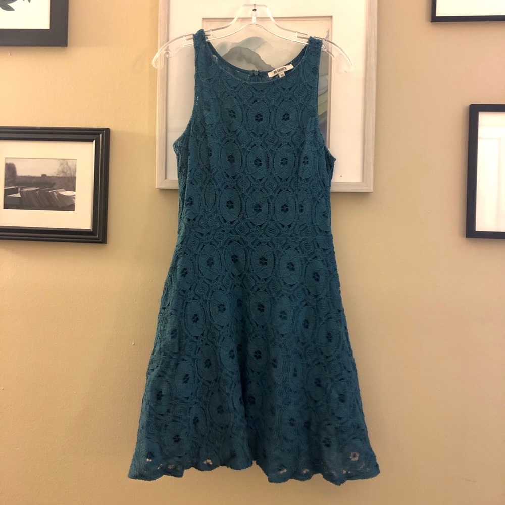 BB Dakota Nordstrom lace fit and flare dress